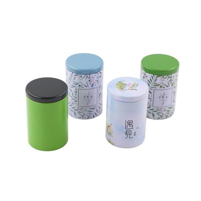 China Household Products Metal Tea Tin Box Environmentally Friendly Packaging Tin Cans for sale