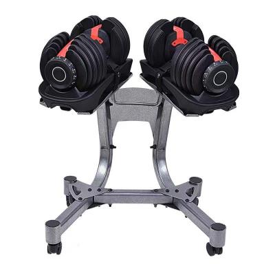 China Wholesale Gym Weightlifting Dumbbell Rack Adjustable Adjustable Dumbbell Rack Dumbbell Rack for sale