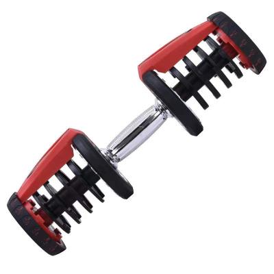 China Weights Gym Equipment Fitness Dumbbells Set Free Weight Barbell Gym Dumbbell Set Training Equipment Exercise Strength Core Fast Adjustable Dumbbell for sale