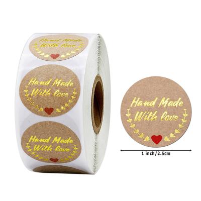 China Waterproof Waterproof Kraft Label, Custom Kraft Stickers Custom, Kraft Paper Label for sale