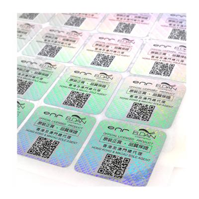 China 2D Authentic 3D Hologram Holographic Sticker, 3D Hologram Labels, 3D Sticker Hologram Custom for sale