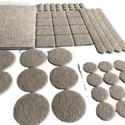 China Protect Floor & Furniture Heavy Duty Adhesive Felt Pads for sale