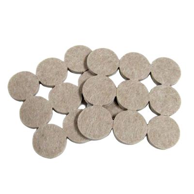 China Shield Self Adhesive Felt Flooring Pads & Furniture Protective Wood Flooring Pad 125 Pack for sale