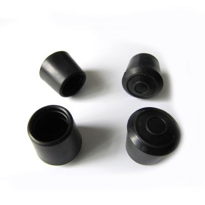 China Round Rubber Floor Protector Furniture Table Feet Tip Cover Floor Slip Protectors for sale