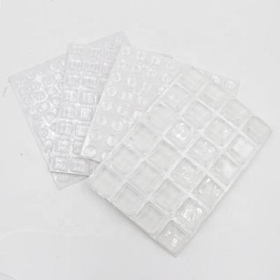 China High Quality Clear Furniture Self-adhesive Self-adhesive Bumper Adhesive Skid Resistance Anti Slip Resistance Adhesive Bumpers for sale