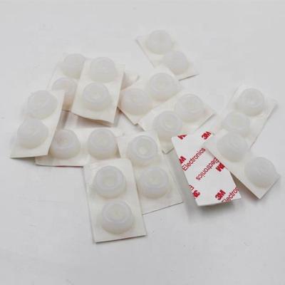 China 3M Durable Self Adhesive Bumper Feet Silicone Backed Pads Rubber Bumper Feet for sale