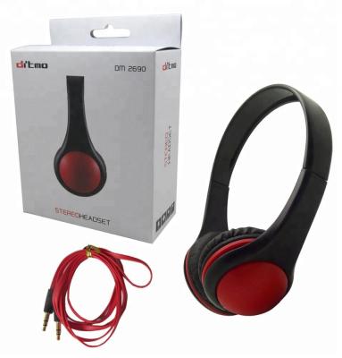 China Stereo Stereo Headband Sports Headset Earphone Wired Earphone for sale