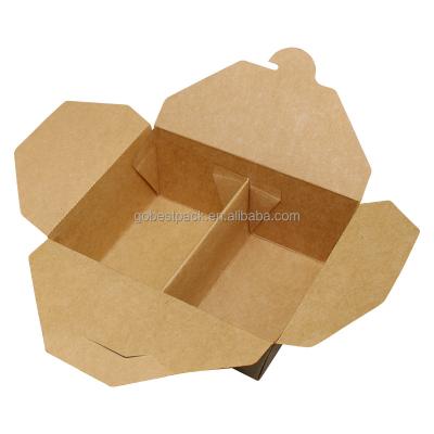 China Ship disposable bamboo natrual paper tray for fast food package for sale