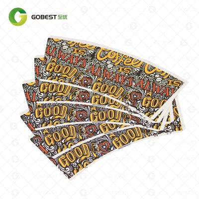 China China factory waterproof food grade paper cup fan kraft paper/bamboo/white material for making coffee cup tea cup for sale