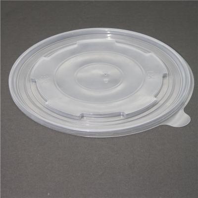 China Food Grade Disposable Recyclable PET RPET Plastic Cup With Lid for sale