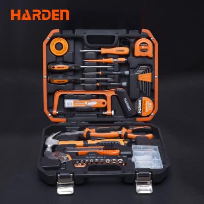 China Professional Household Tool Kit 39PCS Hand Grip Tool Kit With Blow Case for sale