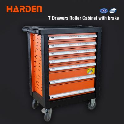 China Professional Major Household Tool Kit Heavy Duty Tool Cold Roll Steel Sheets 7 Drawer Workshop Roller Cabinet for sale