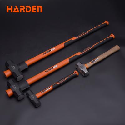 China Functional Pick Hammer OEM Service Professional 880mm Fiberglass Handle Carbon Steel Ground for sale