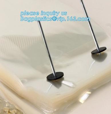 China wicket bread bag,reusable customized transparent wicket ice cube bags,clear water proof wicket PE bag,bag with metal str for sale