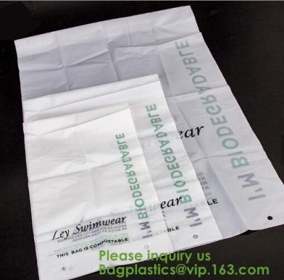 China Compostable Mailer bags, Corn starch Apparel Garment Packing Bags, PLA Courier mailing bags, Compost Biodegradable Pack for sale