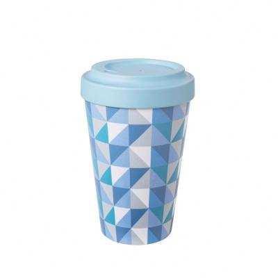 China Competitive Price Viable Double Wall PLA Coffee Mugs Material Plastic Coffee Cup With Lid for sale