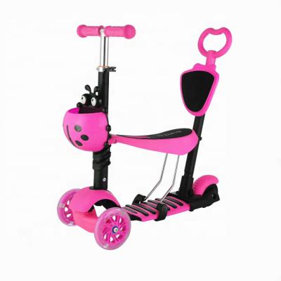 China Popular Factory Wholesale Safety Mode 3 IN 1 Kids Scooter Push Bike For 2-8 Years Old Kids for sale