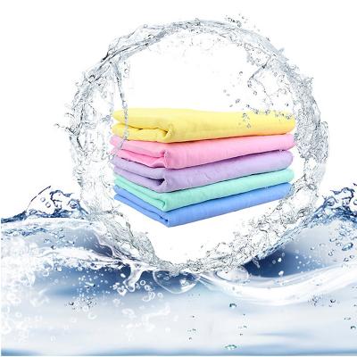 China Car Wash Towel PVA Microfiber Super Absorption Drying Towel Multi Purpose PVA Synthetic Chamois Shammy Cloth Towel Child Safe Multi Purpose Chamois for sale