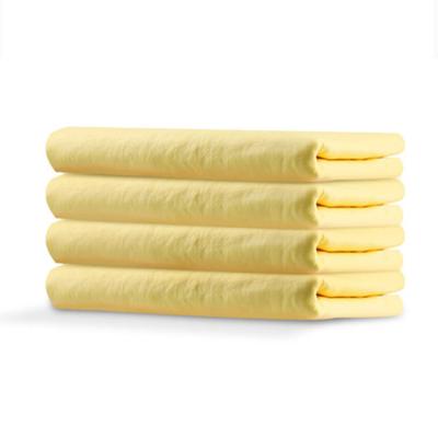 China Super High Quality PVA Water Absorption Chamois Cham Car Wash Towel Child Safe Clean PVA Buckskin Towel for sale