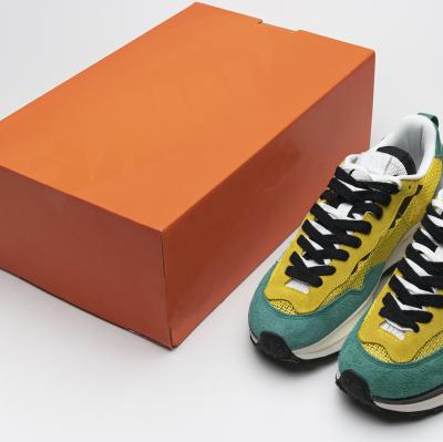 China Running Shoes 2022 Sacai VaporWaffle High Quality Running Sneakers Mesh Suede X Tongue Shoes Double Layer Sacai Sneakers With Box for sale