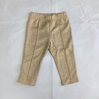 China OEM Breathable Boys Khaki Culotte Custom Pants Baby Clothes For 3 Months To 3 Years Old Kids for sale