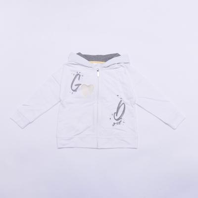 China OEM Autumn Clothes For Girl Breathable White Hoodies For 4-14 Years Kids for sale