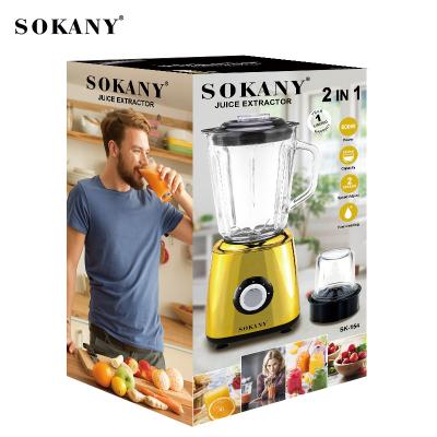 China Commercial Home Power Meat Grinder Grains Juice Grinder Commercial High Speed ​​Beverage Maker Commercial Zogifts Blender Smoothie for sale