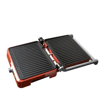 China Professional Mini Portable Grill Zogifts Breakfast Bread Panini Sandwich Press Grill Stainless Steel Double Plate Electric Steak Grill for sale