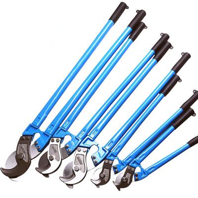 China Cutting Heavy Duty Manual Cable Rope Copper Stainless Steel Aluminum Cordless Cable Cutter for sale