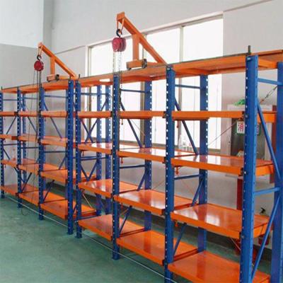 China Industrial Corrosion Protection Mold Tool Stretching Heavy Duty Mold Storage Rack Shelf Brackets For Molds for sale