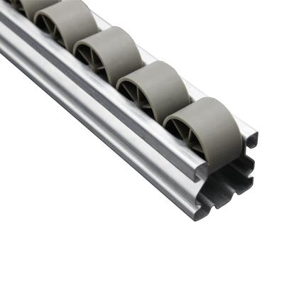 China Track And Conveyor Wheel Rail Wheel Fire Resistant Plastic Sliding Rollers For Rack System for sale