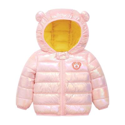 China 2021 viable autumn and winter colorful baby new down children's winter clothes medium cotton clothes and boys and girls small children for sale