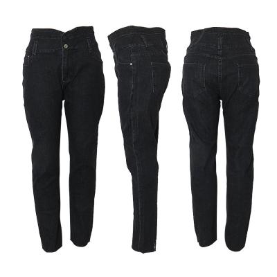 China Breathable 2021 New Solid Color Denim Pants Straight Tube High Waist Womens Jeans for sale