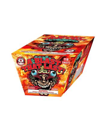 Chine 500G gâteau de consommation feux d'artifice 118 coups de feu Fan Shape Chine Liuyang 1.4G UN0336 à vendre