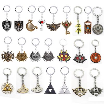 China FASHIONABLE HOT Game Metal Keychain Key Ring Key Chain For Women Men Souvenirs Jewelry Gifts for sale