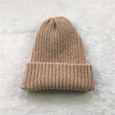 China breathable & Solid Color Waterproof Ladies Hats Women's Hats Fashion Soft Warm Knitted Simple All-match Beanie For Female for sale