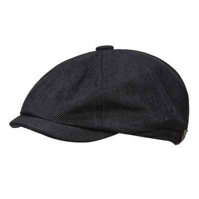 China Decorate Man Newsboy Hat Autumn Winter England Style Retro Party Spring Hat Casual Octagonal Daily Solid Accessories for sale