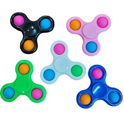 China PVC Anti-stress Pressure Reliever Wiggle Spinners Starlightse Single Key Chain Toys For Adult Children for sale