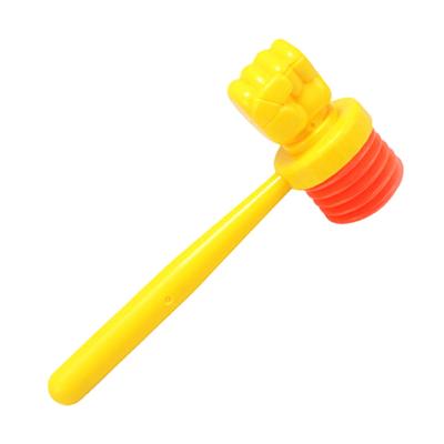 China Hot plastic! 15cm Toddler Training Baby Kids Handle Plastic Durable Built In Whistle Toddler Toys Pound Noise Maker for sale