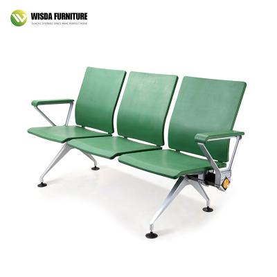 China Modern High Quality Public Three Seater Waiting Chair Visitor Waiting Lounge Chairs For Airport Hospital Waiting Room Area for sale