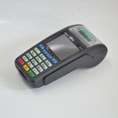 China NFC Payment Services Mobile POS Terminal Handheld Terminal GPRS/3G EFT Wireless POS V71 Mobile Device for sale