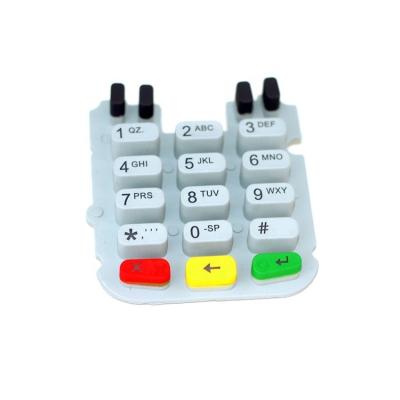 China Telecommunication Equipment Good Quality POS Terminal Replacement Keypad For Verifone VX510/VX520 POS Keyboard for sale