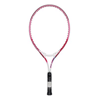 China Factory manufacture various aluminum hot sale kids pink tennis racket for sale