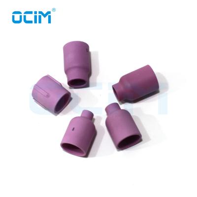 China Al2O3 57N75 57N74 53N88 53N87 Alumina Nozzle Gas Lens For Cat Torch for sale