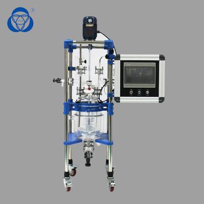 China De semi Automatische Beklede Certificatie van Ce van het GlasReactorvat 220V 50Hz Te koop