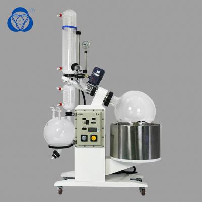 China 5 Liter Capacity Mini Rotary Vacuum Evaporator Machine With Water Bath for sale