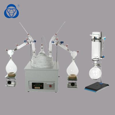 China Borosilicate Glass Molecular Distillation Equipment , Fractional Distillation Kit for sale