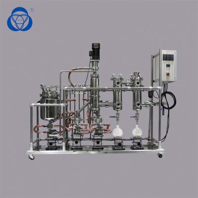 China High Vacuum Pressure Molecular Distillation Equipment Machine Unit Toxicity Avoid for sale