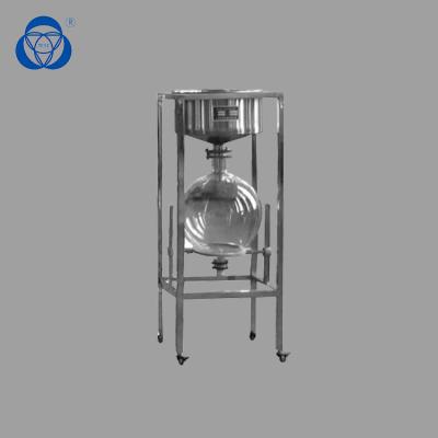 China Jacketed Stainless Steel Buchner Funnel 50L Glass Receiving Flask Mechanical Seal for sale