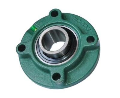 China Can be used as a one way axial positoning pillow block bearing high precision FC209 4 bolts circle flange bearing for sale